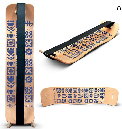 Used 4Balancing Balance Board for Kids - Training for Sports - Blue Swedish