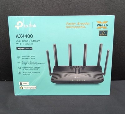 Tp-Link Dual-Band 6-Stream WiFi 6 Router Archer AX4400