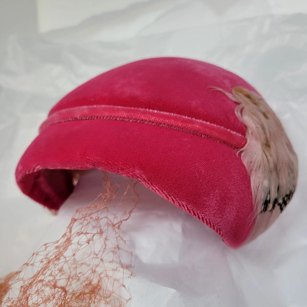 Orange 1950s Vintage Hats for Women for sale | eBay display picture 2
