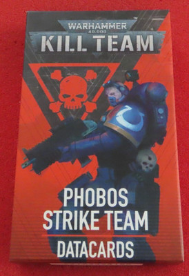 Kill Team Datacards Phobos Strike Team Neu 2024 WH40K Games Workshop Warhammer