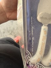 NIB ELEGANCE BY TREASURE MASTERS STAINLESS STEEL OUR WEDDING KNIFE/SERVER SET