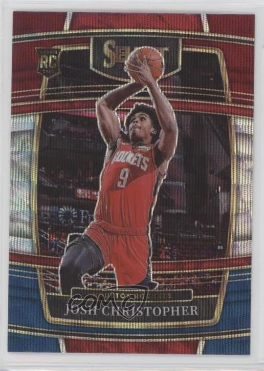 2021-22 Panini Select Concourse Tri-Color Prizm Josh Christopher #48 12yh