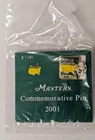 2001 Masters Commemorative Hole Series Pin - Augusta National Golf Club