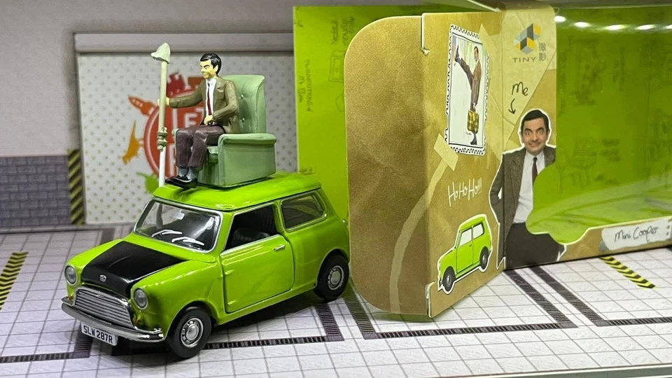 Mini Cooper Mr Bean’s toy car ,special edition  - Image 4 of 4
