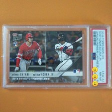 Shohei Ohtani Acuña Jr. 2018 Best Newcomer Award RC Rookie Card Japanese Trading