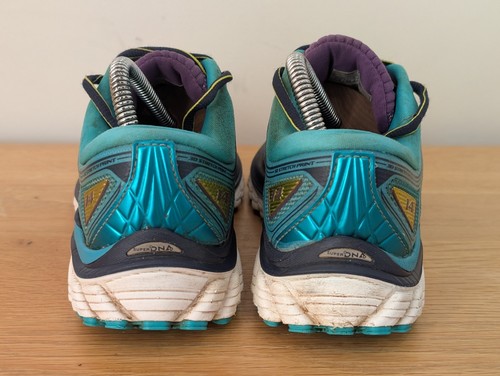 Brooks Glycerin 14 Laufschuhe Sneaker Damen Größe 5,5 EU 38,5 Lila Grün - Bild 6 von 13