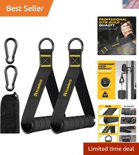 Portable Heavy-Duty Exercise Handles for Strength Training and Fitness Goals