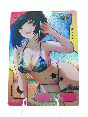 Yelan - Genshin Impact - Senpai Haven #4 - UR 001 Karte - Bitte Beschreibung lesen
