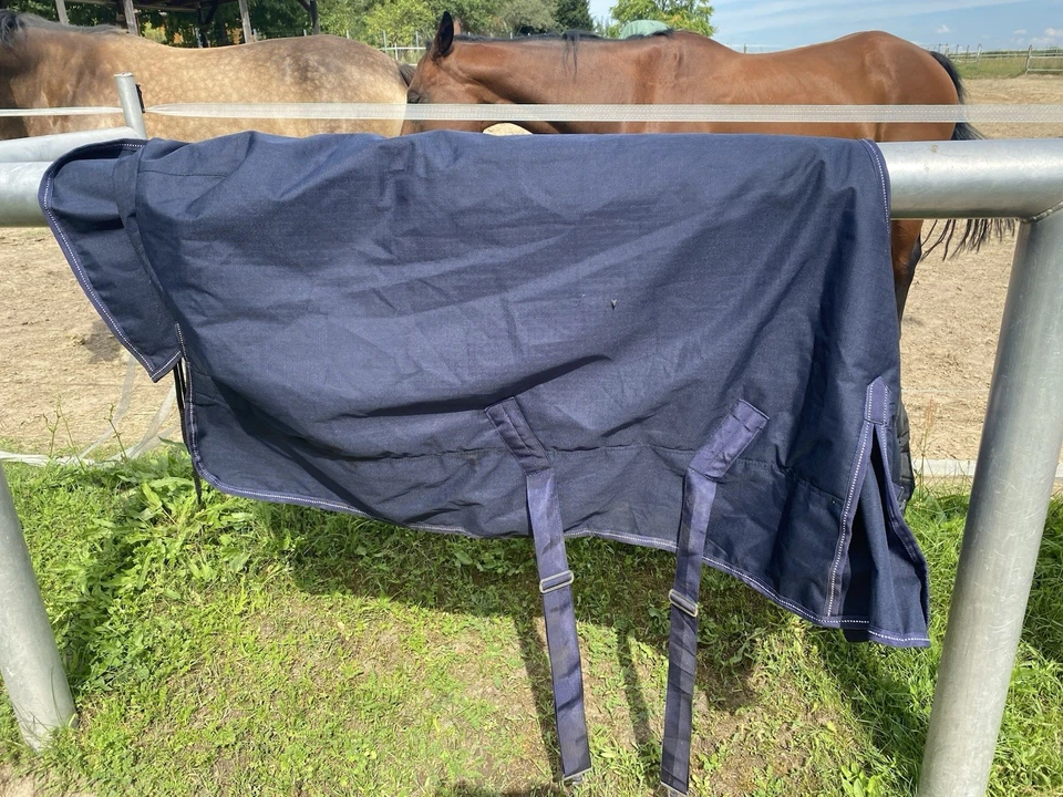 Outdoordwcke Winterdecke von Waldhausen Pony 95cm 200 Gramm Gebraucht 