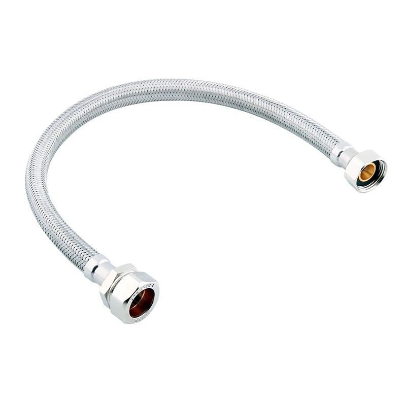 PACK OF 2 - 22mm x 3/4"" 500mm Flexible Tap Hose WRAS - FREE Next-Day Delivery - Image 2