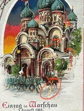 P) Postcard Warsaw Poland Warschau City Photo album Poland Mazowieckie Warszawa