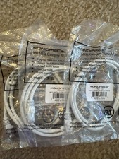 CAT5e Ethernet Cable 3x Monoprice 3ft White