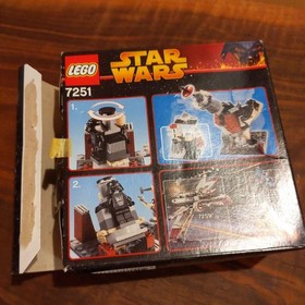 LEGO Star Wars Darth Vader Transformation 7251 In 2005 New Retired Sealed Bags