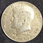 1967 Kennedy Half Dollar 40% Silver US Coin Circulated