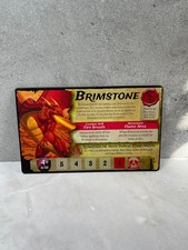 Defenders of the Realm Game Dragon Expansion - BRIMSTONE plaque