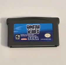 SEGA Gunstar Super Heroes Nintendo Game Boy Advance GBA NTSC-U/C 2005, Authentic