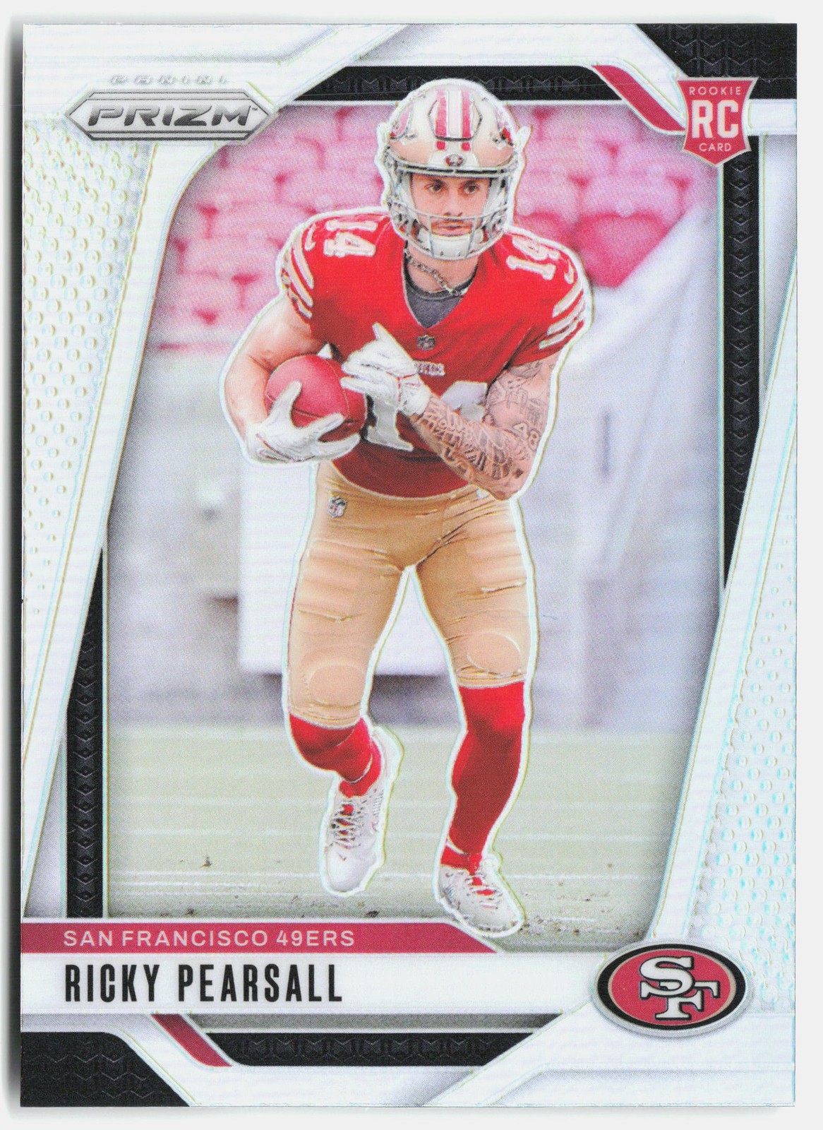 2024 Panini Prizm #383 Ricky Pearsall Silver