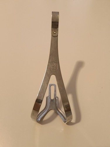 Puntapiedi Singolo Campagnolo C Record In Acciaio Tg L