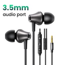UGREEN 3.5mm USB Type C Wired Earbuds with Microphone, Wired Earphones in Ear He