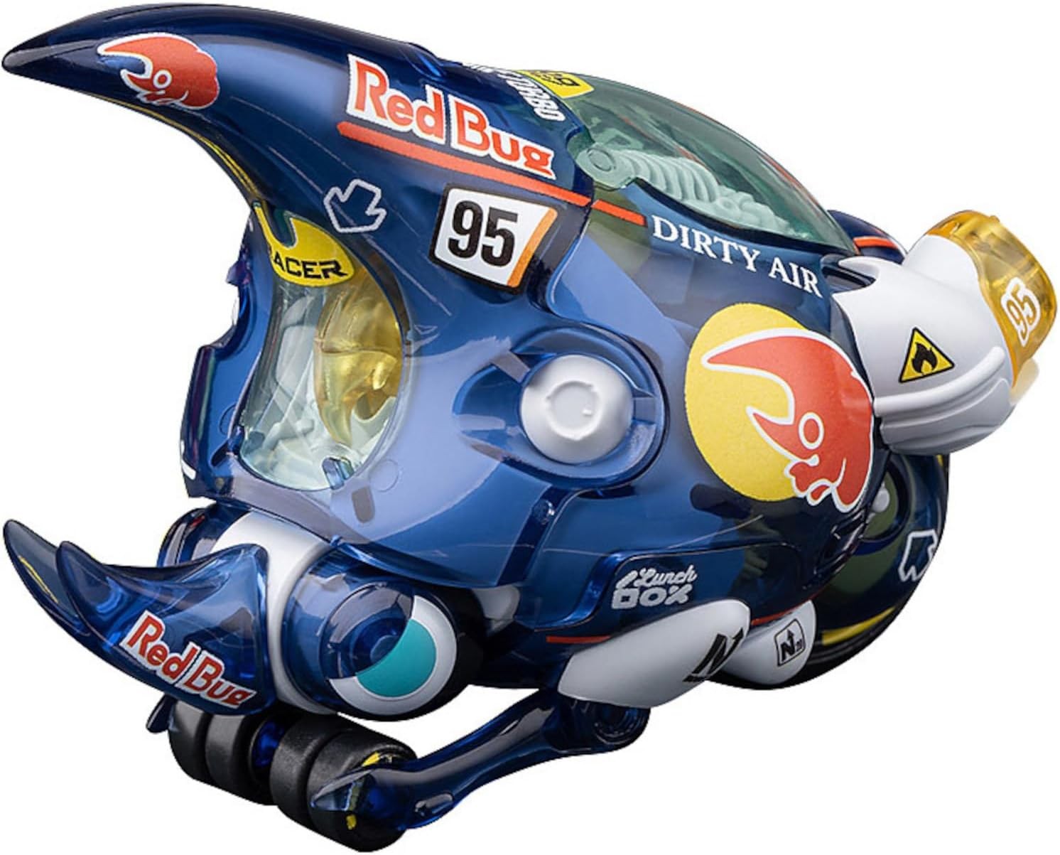 KM-098 Dai Kabutomaru Dynastes Clear Blue Plastic model kit Wave