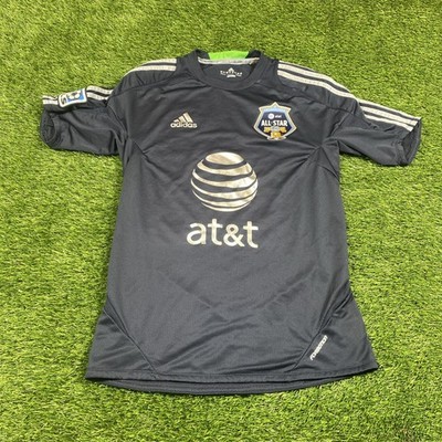 MLS All Star Game 2012 Jersey Adidas Mens Small Soccer Blue 