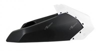 KüHlerschlitze Oben Racetech Weiß/Schwarz FüR Yamaha YZ 450 F (CJ18) 2014-15