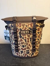 Yeti Hopper M20 Backpack Cooler Wetlands Camo NWT