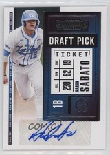 2020 Panini Contenders Draft Pick Ticket 2 Aaron Sabato #DPT2-AS Auto 13c5