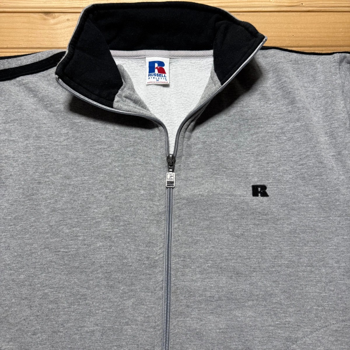 浄*科様 90s RUSSELL ATHLETIC PIONEER TRACK Vintage 90s Russell Athletic Striped Full Zip Athletic Track