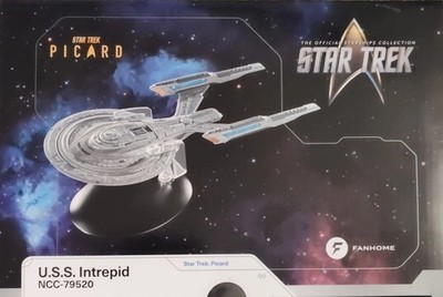 Fanhome Star Trek Starships NEW 2025 USS Intrepid NCC-79520 Star Trek Eaglemoss