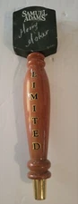SAMUEL ADAMS LIMITED CHALKBOARD BEER TAP HANDLE MAN CAVE ROOM RAT ROD SHIFTER