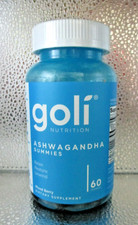 ASHAWAGANDHA Dietary Supplement 60 Gummies Brand Goli Nutrition Made in USA