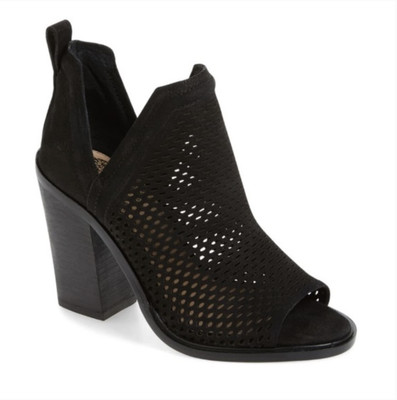 kensa peep toe bootie