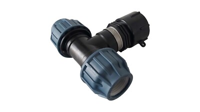 IBC Container Anschluss T - Stück für 50mm Rohr 600 L Regenwassertanks 1000L #57