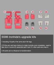 Go better studio GB-1063 upgrade kit for SS86 Ironhide,in stock.