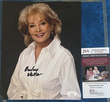 Barbara Walters signed Autographed 8x10 Color Photo Newswoman