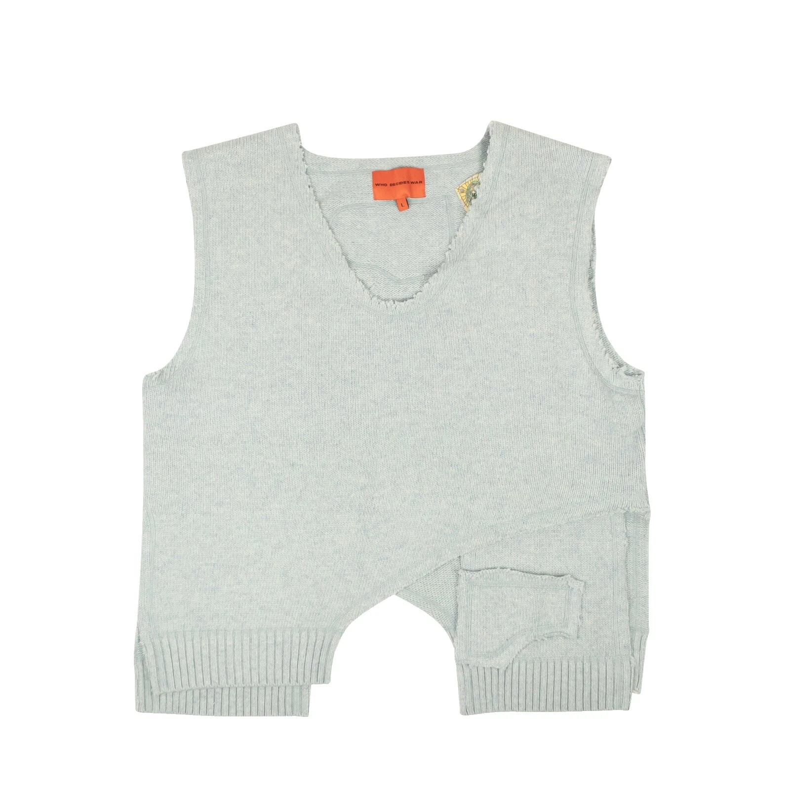 Acrylic Vest Regular Size Sweaters for Men