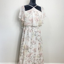 Show Me Your Mumu Caitlin Floral Maxi Ruffle Gown M