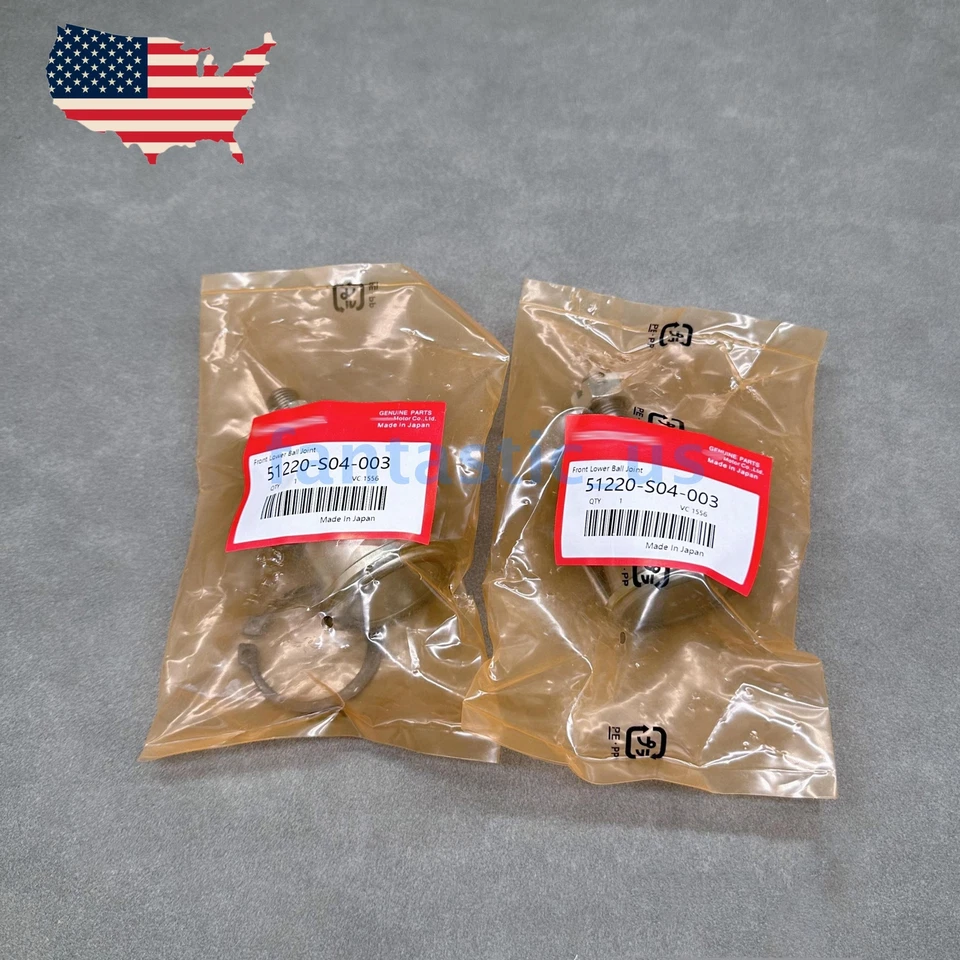 Новый 2шт передний нижний шаровой шарнир 51220-S04-003 для Honda 92-00 Civic 97-01 CR-V - Изображение 3 из 4