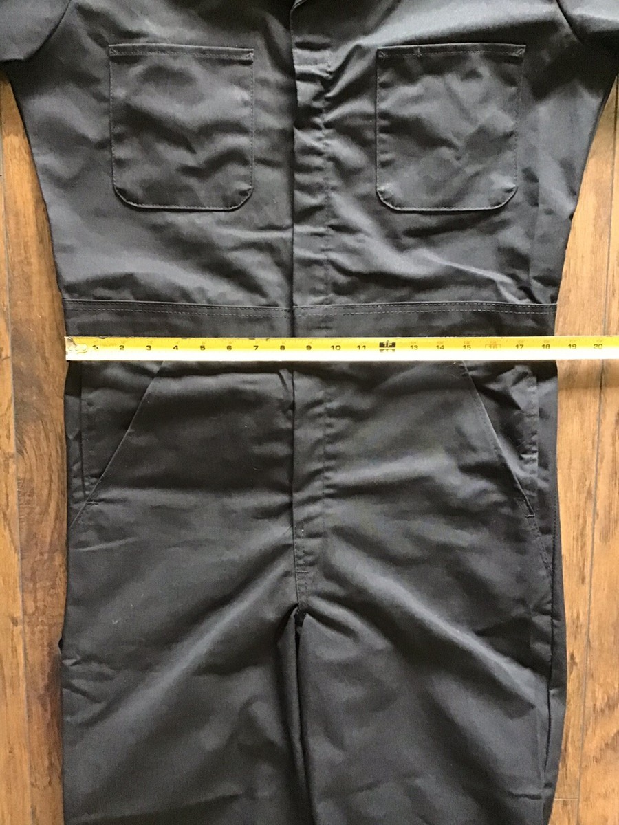 Red Kap Mens Work Coveralls Overalls Jumpsuit SZ 38 LN Long Sleeve