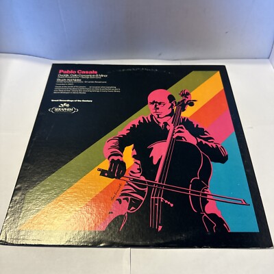 Pablo Casals Dvorak Cello Concerto Bruch Kol Nidrei Seraphim Mono 60240
