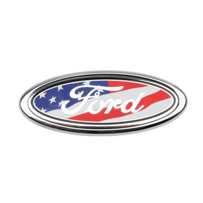 11.5X4.5CM Car Hood Bonnet Sticker Front Emblem for Ford Focus Mondeo Head Badge