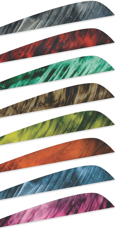 GATEWAY ARCHERY - 3" R/W PARABOLIC FEATHERS - Image 2 of 2