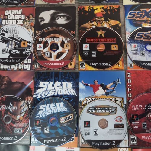 PlayStation 2 Video Game Lot Collection 53 Total Discs With Manuals Tested MINT - Picture 14 of 21