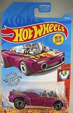 2019 Hot Wheels 195 Muscle Mania 410 Rodger Dodger 2.0 Purple Wchrome Ad Sp 2019 Hot Wheels 195 Muscle Mania 410 Rodger Dodger 2.0 Purple Wchrome Ad Sp