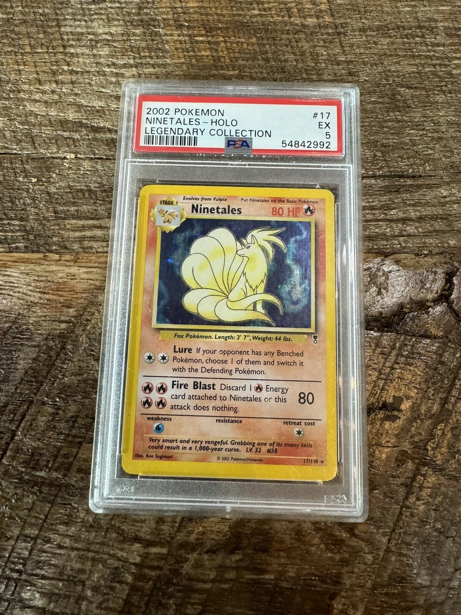 2002 Pokemon Legendary Collection - Ninetales Holo (17/110) - PSA Graded 5 NM | eBay 2002 Pokemon Legendary Collection - Ninetales Holo (17/110) - PSA Graded 5 NM | eBay