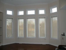 Battery powered remote control motorized White Solar Mesh Roller Shades Custom