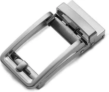 40Mm Ratchet Belt Buckle Only for 1 3/8 Slide Belt Strap, Automatic Click Buckle