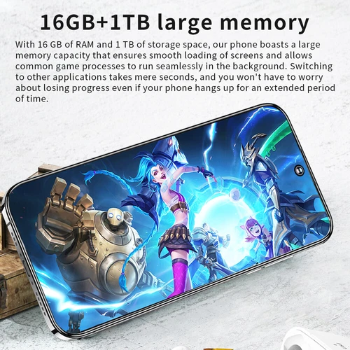 S30 Ultra 5G Smartphone 7.3-inch Android Phone Dual SIM Phone 16GB+1TB - Picture 10 of 14