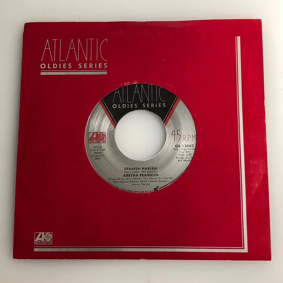 Aretha Franklin / Spanish Harlem / Atlantic 45 / Mint - Image 2 of 4